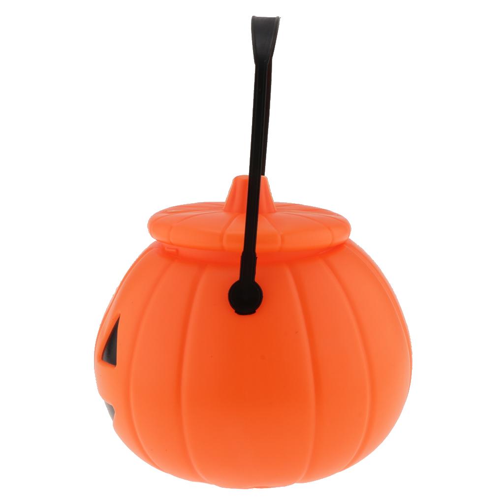 Halloween Candy Bucket Pumpkin - Pumpkin Lantern Halloween 评论和价格