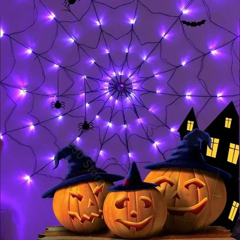 Halloween Spider Web String Li - Spider Web Halloween Decoration 评论和价格