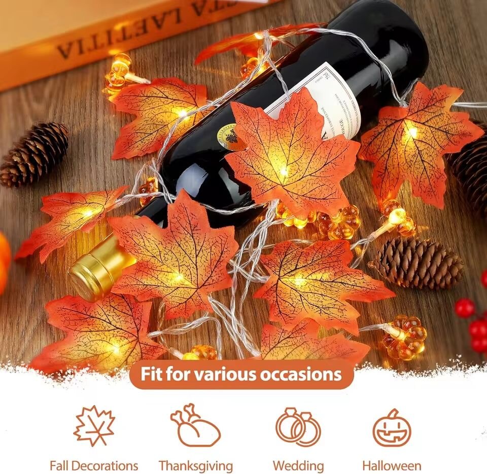 59in/118in Halloween Pumpkin M - Halloween Led String Lights Orange 评论和价格