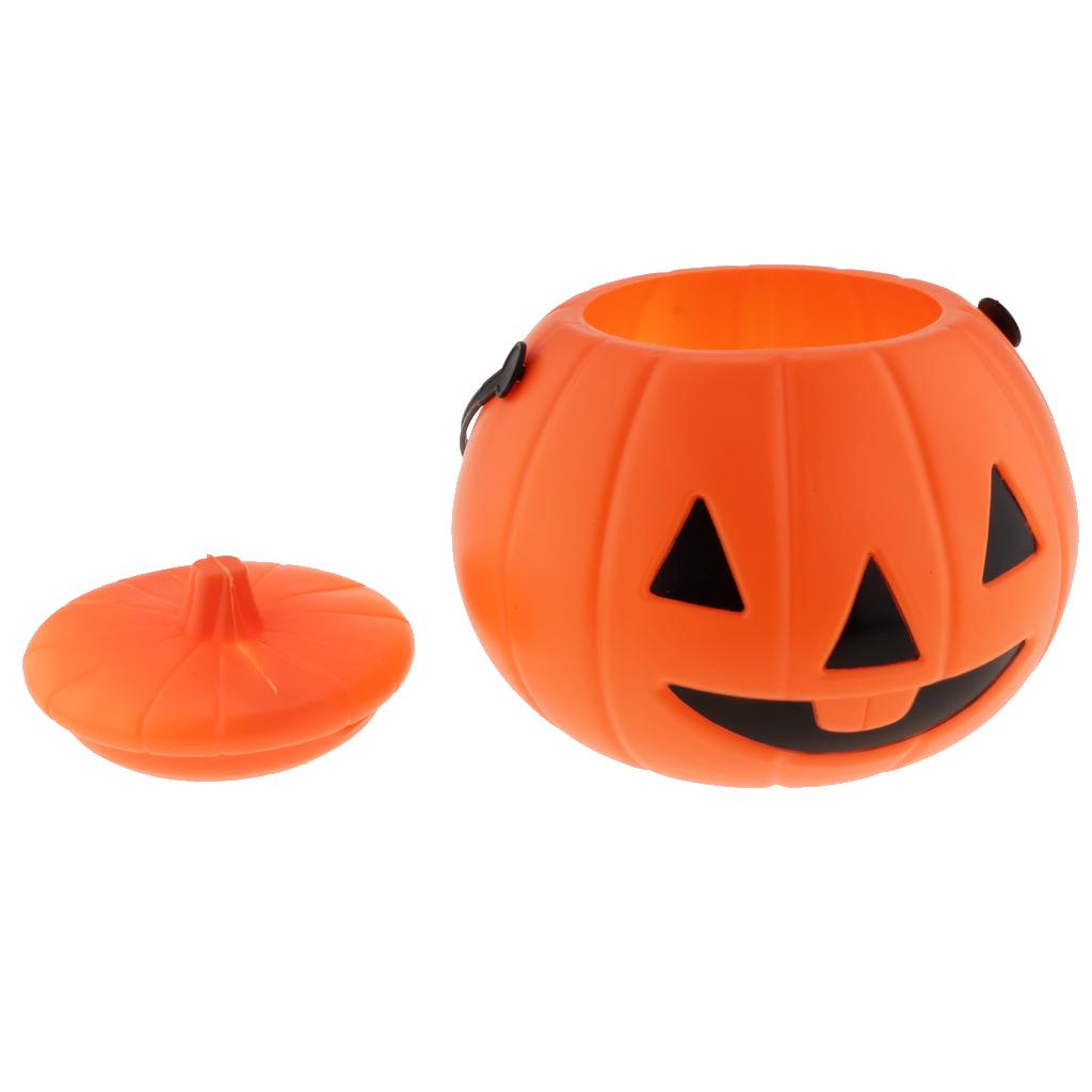 Halloween Pumpkin Candy Pot Pl - Pumpkin Lantern Halloween 评论和价格