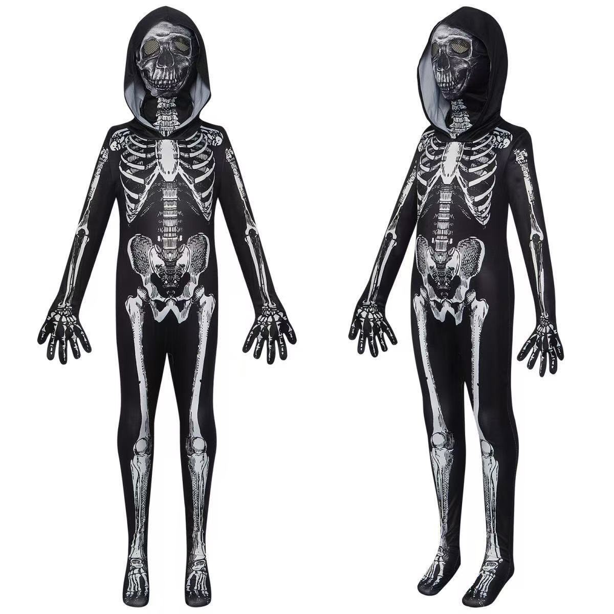 Kids Halloween Scary Skeleton  - Halloween Costume Kids 评论和价格
