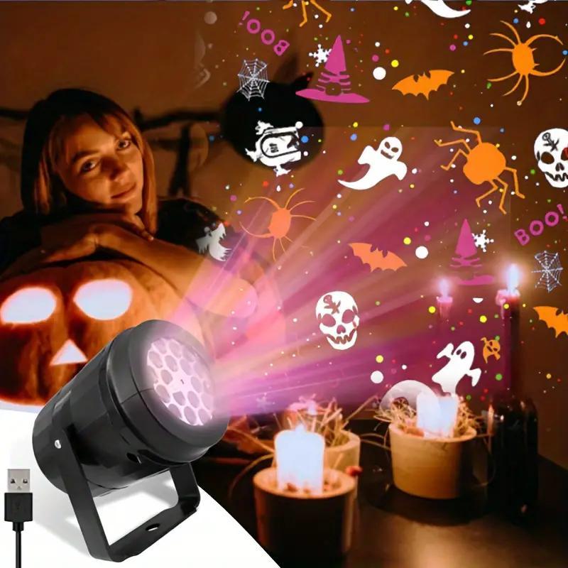 Halloween LED Projector Light  - Pumpkin Lantern Halloween 评论和价格
