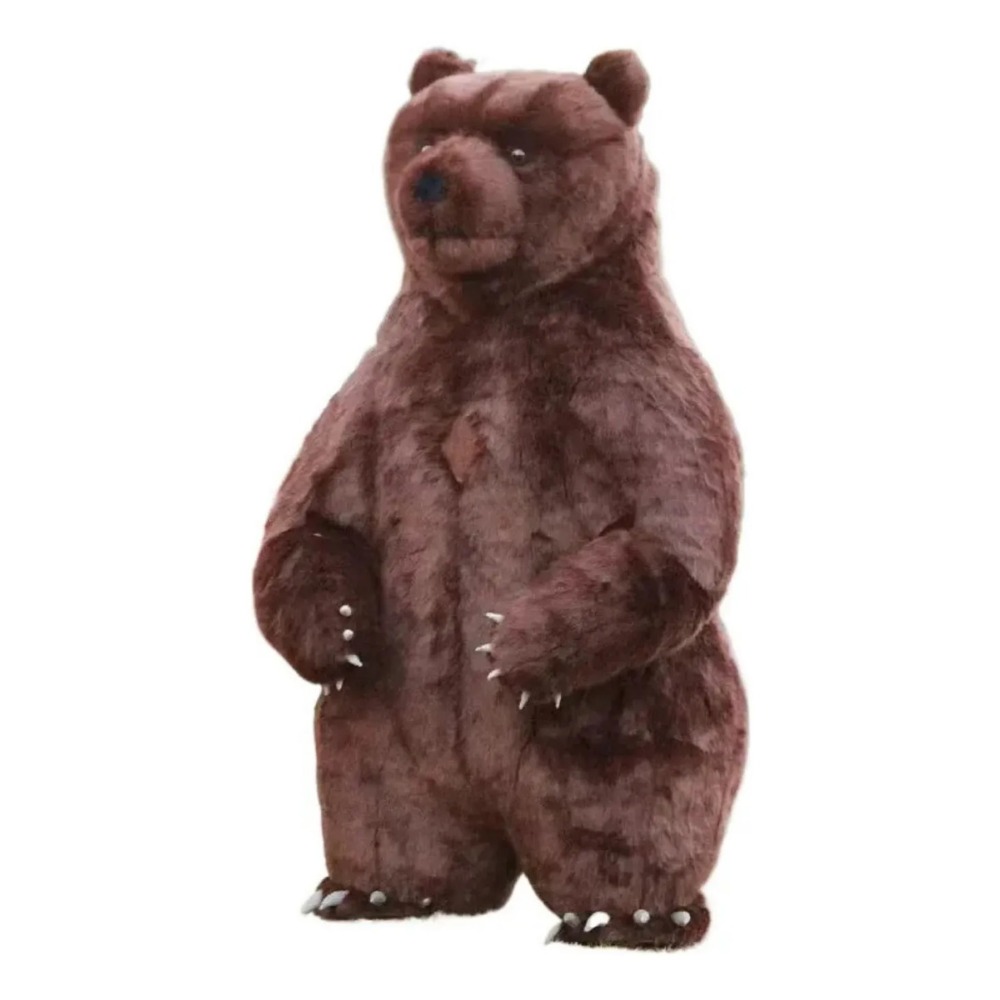 Inflatable Brown Bear Mascot C - Halloween Costume Adult 评论和价格