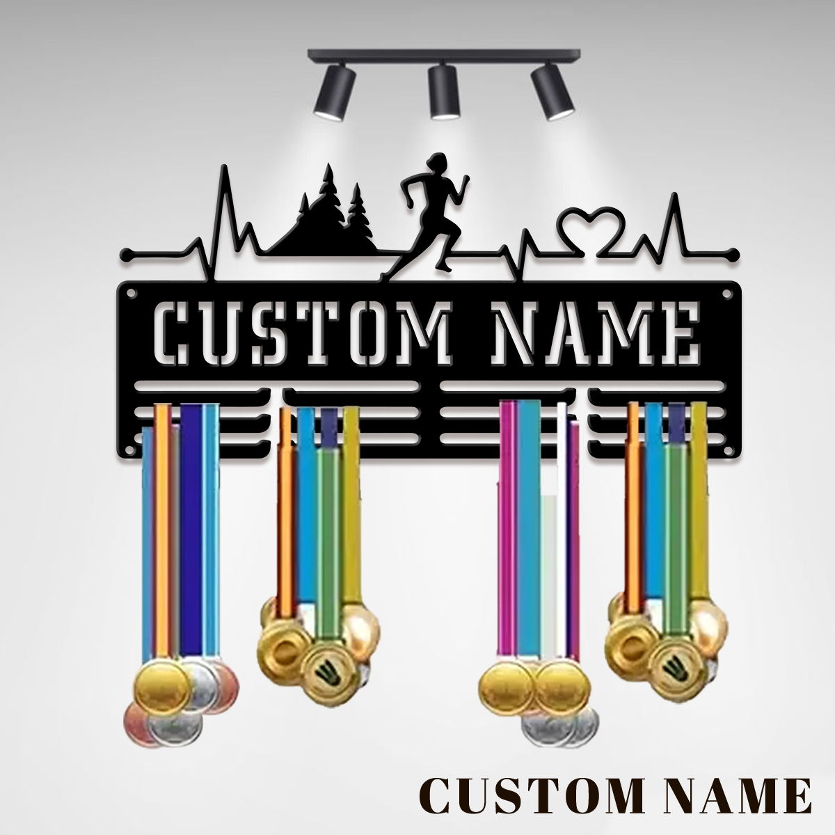 Custom Marathon Sports Metal M - Halloween Party Supplies 评论和价格