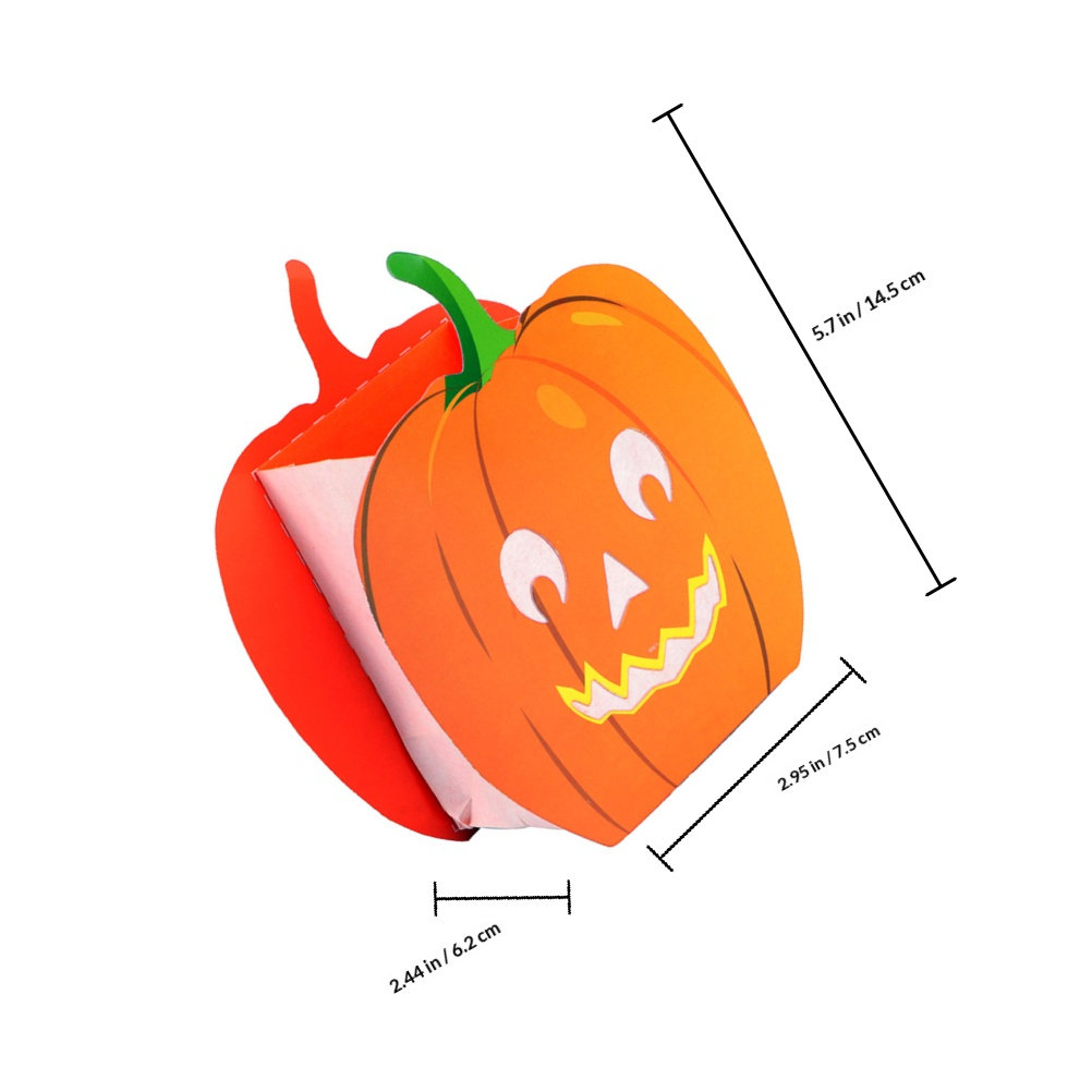 12Pcs Decorative Bags Pumpkin  - Pumpkin Lantern Halloween 评论和价格
