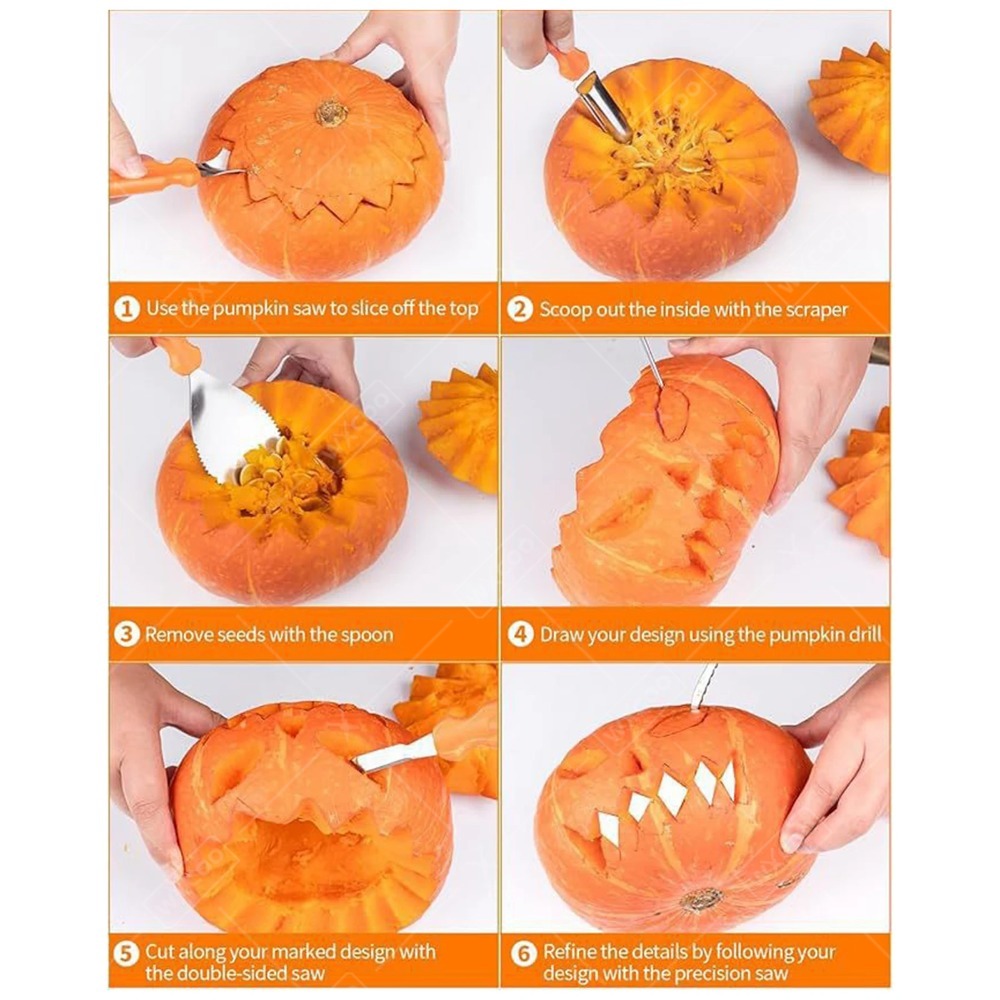 Halloween  Pumpkin  Carving  C - Pumpkin Lantern Halloween 评论和价格
