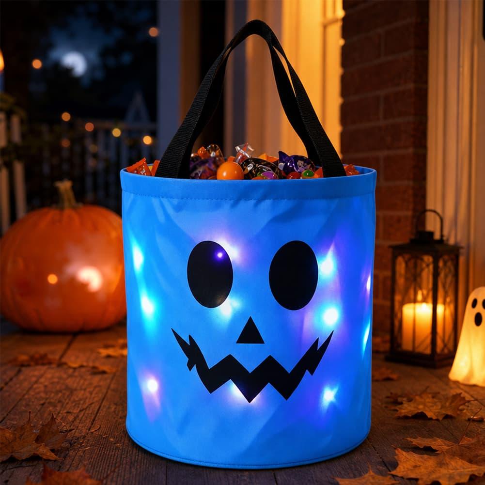 Halloween Trick Or Treating Pa - Halloween Pumpkin Decor Led 评论和价格