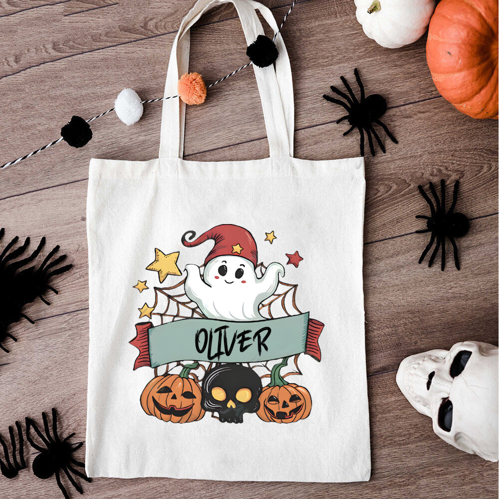 Custom Name Halloween Canvas T - Pumpkin Lantern Halloween 评论和价格