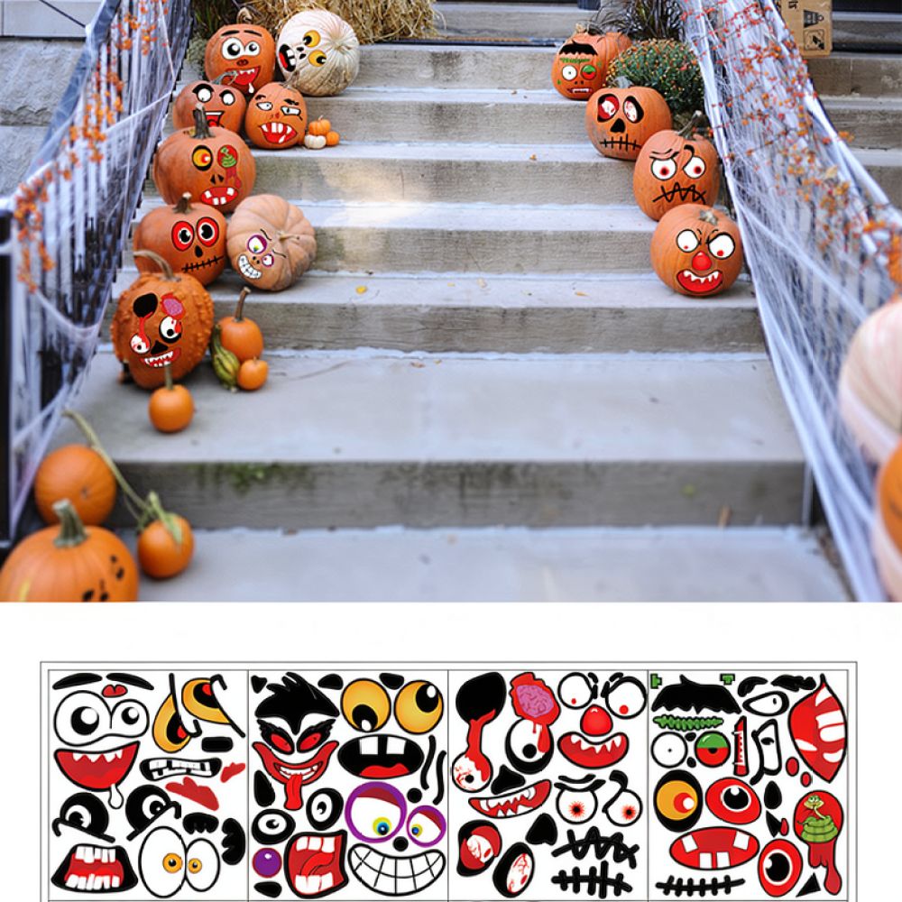 Halloween Wall Stickers Static - Halloween Skeleton Decoration 评论和价格