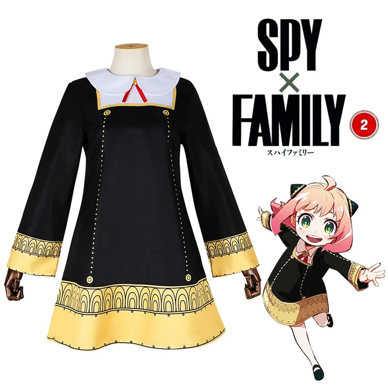 Anime Spy X Family Anya Forger - Halloween Costume Kids 评论和价格