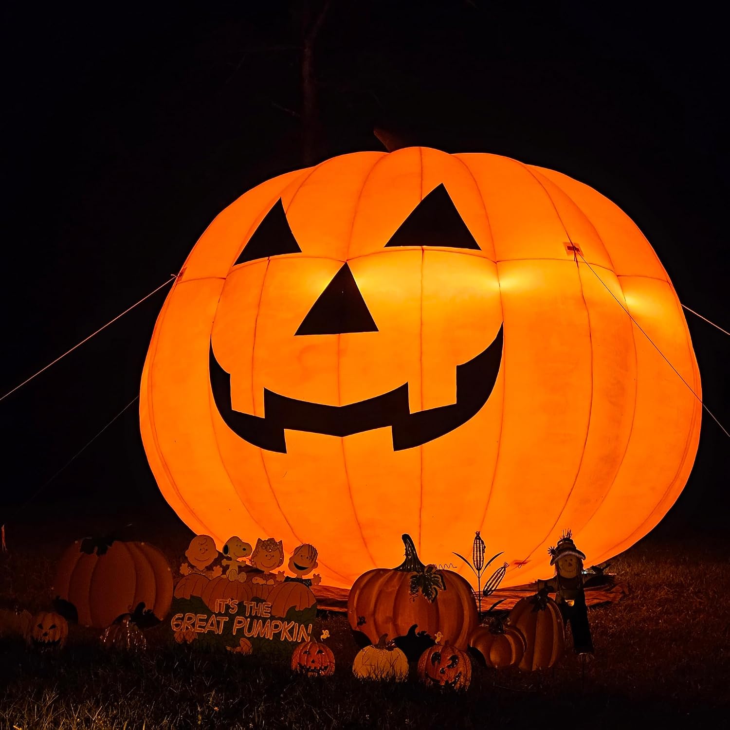Giant 10Ft Halloween Inflatabl - Halloween Pumpkin Decor Led 评论和价格