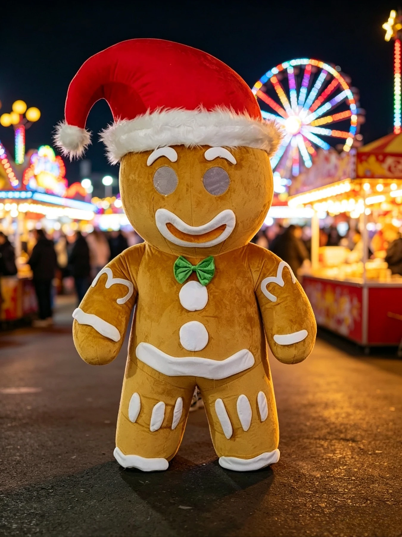 Inflatable Gingerbread Man Cos - Halloween Costume Adult 评论和价格