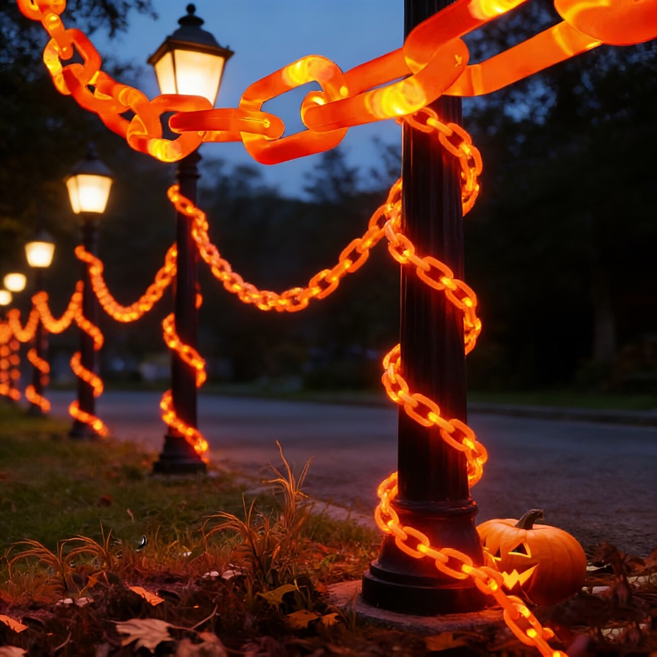78.74in Halloween Outdoor Sola - Halloween Led String Lights Orange 评论和价格