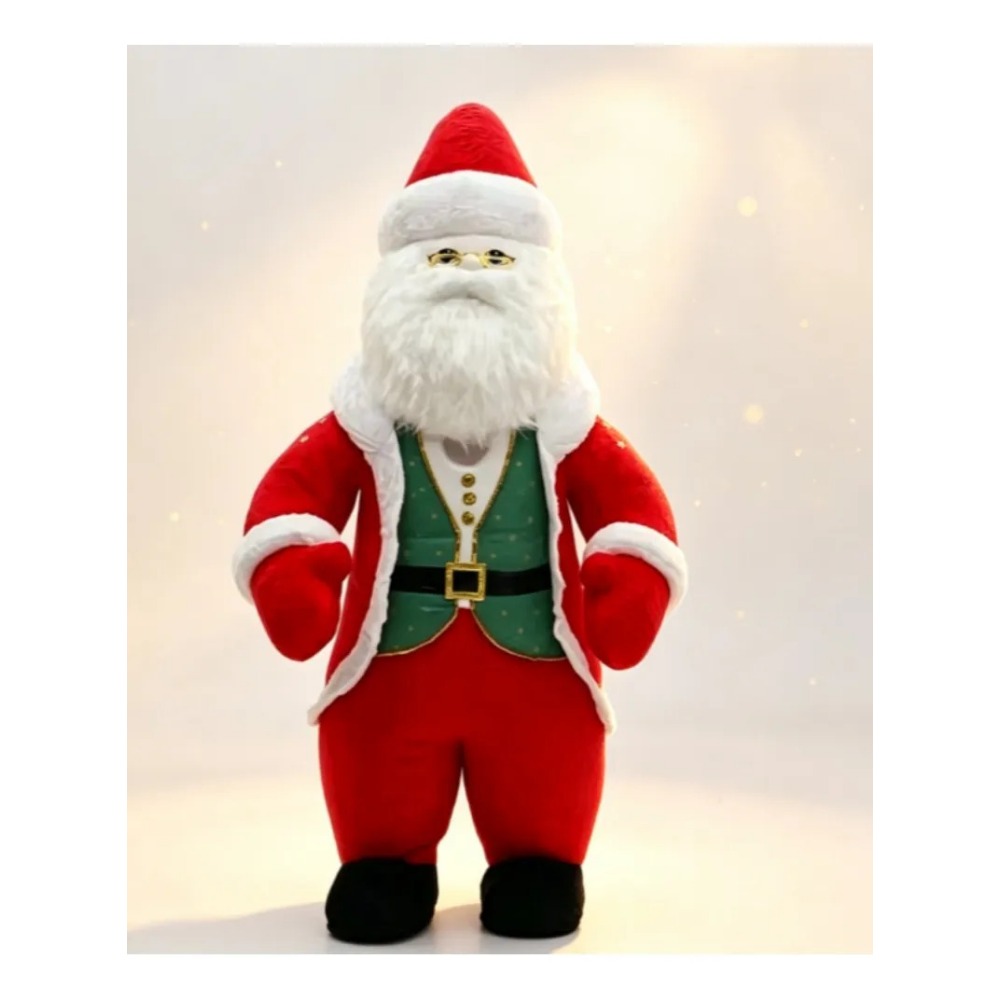 Inflatable Santa Claus Mascot  - Halloween Costume Adult 评论和价格
