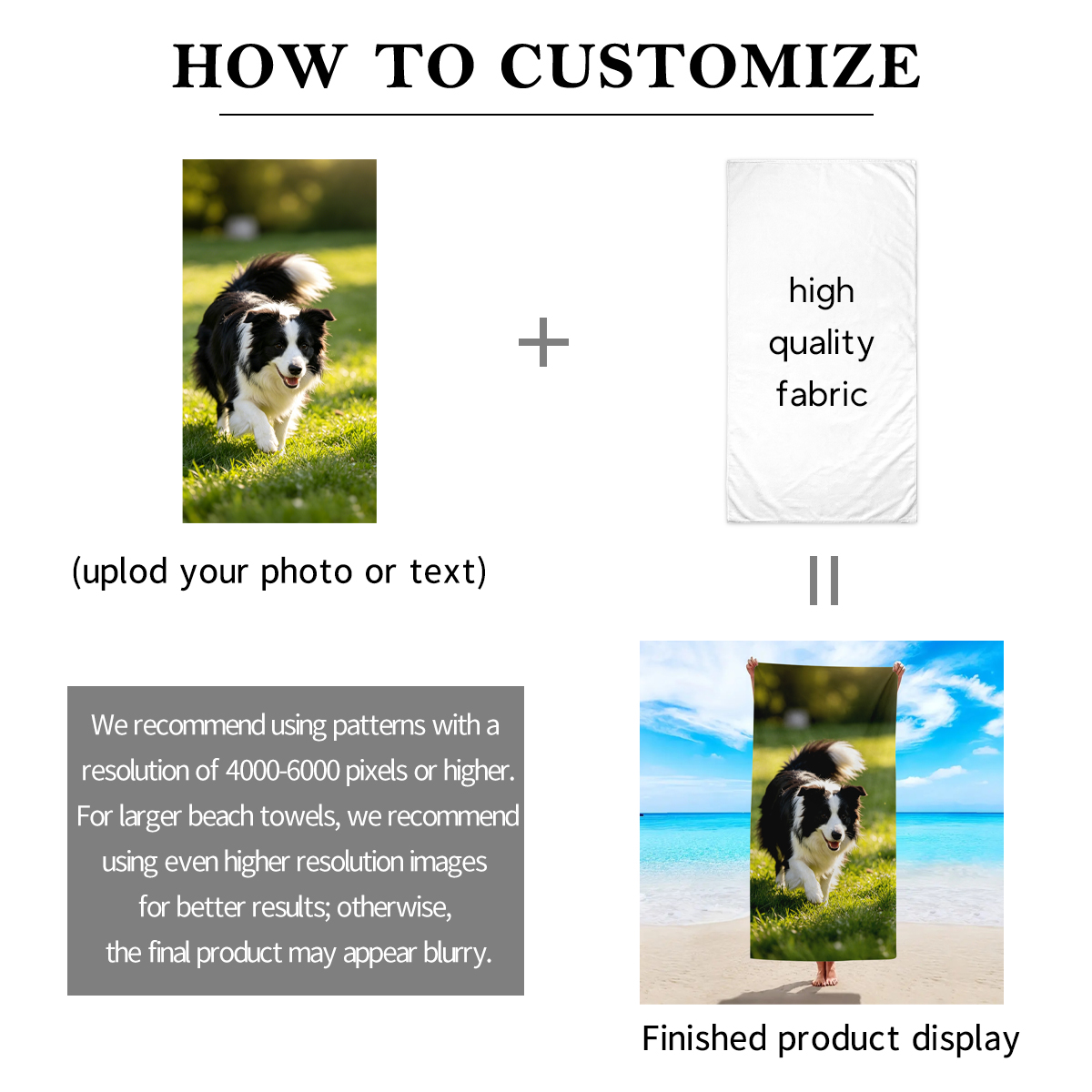 1pc Customized beach towels fo - Halloween Costume Kids 评论和价格
