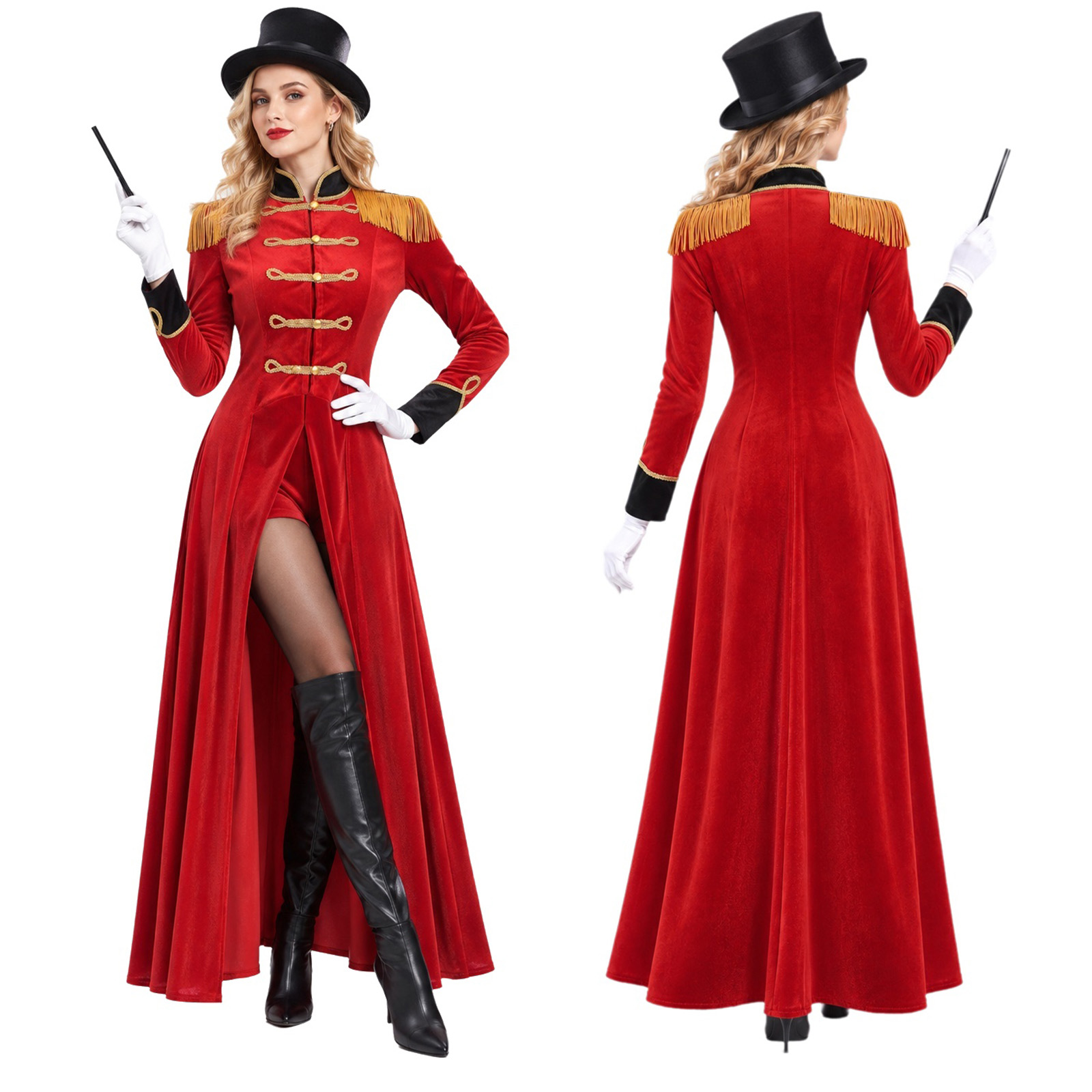 Steampunk Gothic Medieval Tail - Halloween Costume Adult 评论和价格