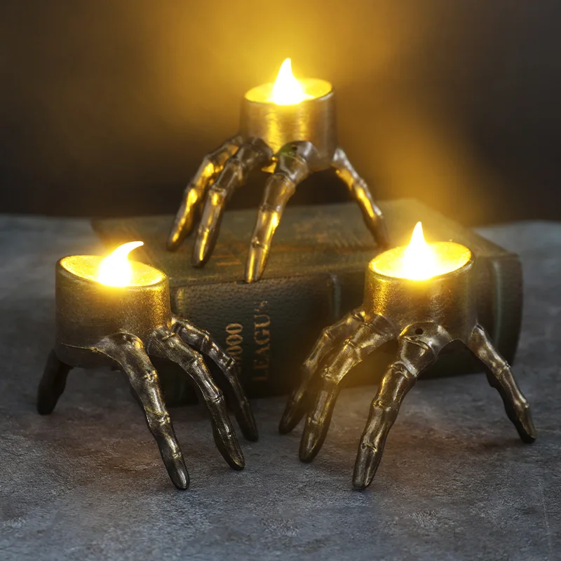 Halloween Break The Arm Skull  - Halloween Skeleton Decoration 评论和价格